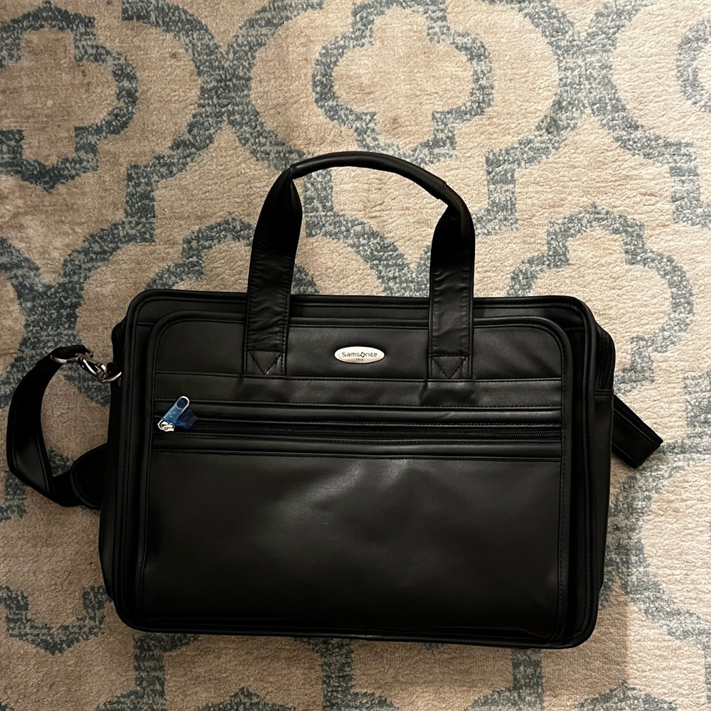 Samsonite leather briefcase 1910s NWOT